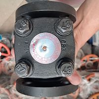 شیر خودکار دریچه ای فولادی فلنجدار کیتز